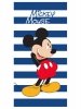 Ręcznik bawełniany 70x140 Myszka Mickey pasy granat