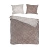 Pościel bawełniana HANNAH BROWN/220x200 COTTONLOVE JACQUARD