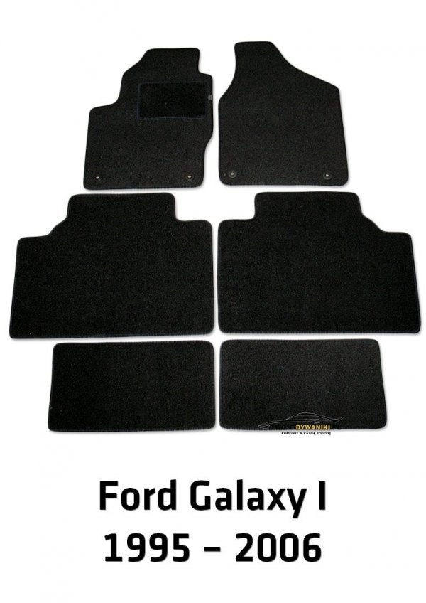 Dywaniki welurowe Ford Galaxy