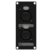 CAYMON CASY 168/B CASY 1 space 2x EtherCON to RJ-45 Black version