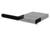AUDAC MBS 310 Rack mounting set for half rackspace 1u enclosures