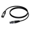 Procab CAB901/10 XLR male - XLR female 10 meter