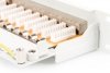 Digitus Patch panel 19 cali 24 porty, kat.6, S/FTP, 1U, wspornik kablowy, szary (kompletny)