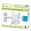 Techly Uchwyt ścienny LCD/LED 19-37cali 25kg regulowany, biały