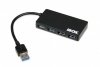 iBOX Hub USB 3.0 4-porty, slim IUH3F56 (4x USB 3.0) Czarny