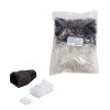 LogiLink Wtyki RJ45 CAT.6 100szt. UTP z osłoną, czarne