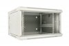 Extralink Szafka wisząca rack 6U 600x600 szara dwusekcyjna
