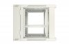 Extralink Szafka wisząca rack 9U 600x600 szara dwusekcyjna