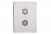 Extralink Szafka wisząca rack 12U 600x450 szara metalowe drzwi