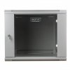 Digitus Szafa wisząca jednosekcyjna 19 cali 9U 501/600/450mm, drzwi szklane, szara (RAL 7035)