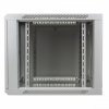 Digitus Szafa wisząca jednosekcyjna 19 cali 9U 501/600/450mm, drzwi szklane, szara (RAL 7035)