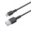 AUKEY CB-BAL3 wzmocniony nylonowy kabel Quick Charge Lightning-USB | 1.2m | certyfikat MFi Apple