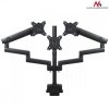 Maclean Uchwyt biurkowy na 3 monitory MC-811