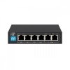 Extralink Switch EUROS V2 6 portów POE SWITCH 4X porty 10-100MBPS POE + 2X porty UPLINK 802.3AF 60W