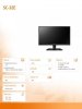 Monitor Digital Signage AG Neovo, wielkoformatowy 32 cale  SC-32E 300cd/m2 24/7 BNC czarny