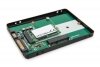Digitus Adapter na dysk SATA/HDD 2,5 cali M.2 /mSATA SATA 3,6 Gbit/s, zapis do 520 MB/s Aluminiowa