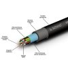 Savio abel HDMI (M) 3m, oplot nylonowy, złote końcówki, v1.4 high speed, ethernet/3D, CL-07