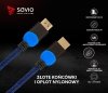Savio Kabel HDMI 2.0 dedykowany do Playstation niebiesko-czarny 3m, GCL-05