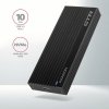 AXAGON Obudowa zewnętrzna aluminiowa EEM2-GTR, USB-C 3.2 GEN 2 M.2 NVMe SSD