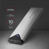 AXAGON Obudowa zewnętrzna aluminiowa EEM2-UG2, USB-C 3.2 Gen 2 - M.2 NVMe SSD, długość 42 do 80 mm