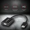 AXAGON Adapter FullHD, wyjście audio, micro USB złącze zasilania RVH-VGAN, HDMI -> VGA