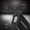 AXAGON Adapter FullHD, wyjście audio, micro USB złącze zasilania RVH-VGAN, HDMI -> VGA