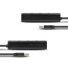 AXAGON HUB 4-portowy HUE-S2BL USB 3.2 Gen 1 charging hub 1.2m   kabel micro USB