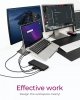 IcyBox Stacja dokująca IB-DK2416-C 11in1,HDMI,DP,USB,LAN