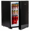 MPM Chłodziarka (minibar) czarna szklany front MPM-30-MBS-06L