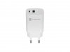 Natec Ładowarka sieciowa Ribera GAN 1X USB-A + 1X USB-C 30W Biała