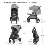 Kinderkraft Wózek spacerowy GRANDE PLUS GREY
