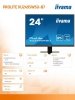IIYAMA Monitor 24 cale XU2495WSU-B7 IPS,16:10,300cd,4ms,HDMI,DP,3xUSB(3.2),  1xUSB-c,2x2W,FlickerFree