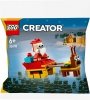 LEGO Klocki Creator 30670 Przejażdżka saniami Świętego Mikołaja