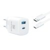 3MK Ładowarka sieciowa 33W 1xUSB-C + 1xUSB-A GaN PD