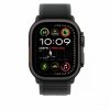 Apple Opaska Trail w kolorze czarnym do koperty 49 mm - rozmiar M/L - elementy z tytanu w kolorze czarnym