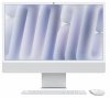 Apple iMac 24 cale: M4 8/8, 16GB, 256GB SSD - Srebrny