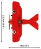 Cobi Klocki Klocki Fokker DR.1 Czerwony Baron 221 klocków