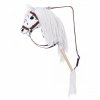 Tootiny Koń na kiju Hobby Horse HOPPIHORSE A3 Leopard - biały, maść tarantowata