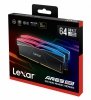 Lexar Pamięć DDR5 ARES RGB 64GB(2*32GB)/6400 CL32 czarna