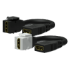 Procab VCK450/W Keystone adapter - HDMI A female - HDMI A female - pigtail White