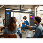 Samsung Flip 4 – interaktywny monitor do planowania strategicznego w firmie