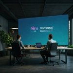 Case study: Wykorzystanie monitorów wielkoformatowych w biurach coworkingowych