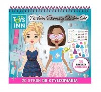 Stnux Naklejki Fashion Runway kolorowanka moda 