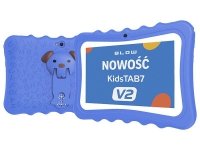 BLOW Tablet KidsTAB7 V2 4/32GB niebieskie etui kamera 2MP 