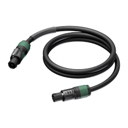 Kabel głośnikowy PROCAB PRA524/20, 4-biegunowy speakON (20m)