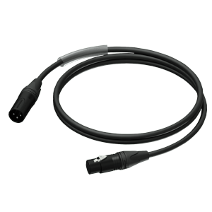 PROCAB PRA901/0.5 XLR male - XLR female - UltraFlex™ 0,5 meter