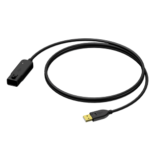 Procab BXD602/12 USB A male - USB A female - active repeater kabel 12 meter