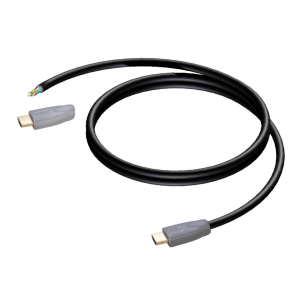 PROCAB HDM100/10 Pre-made open ended contractor kabel 10 meters - awg24