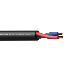 Procab CLS240-B2CA/1 Loudspeaker kabel - 2 x 4 mm? - 11 AWG -  EN50399 CPR Euroclass B2ca-s1b,d0
