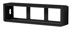 CAYMON CASY 038/B CASY on-wall chassis - 8 space Black
